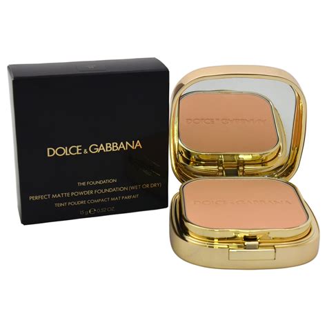 dolce & gabbana perfect matte powder foundation|d&g online shopping.